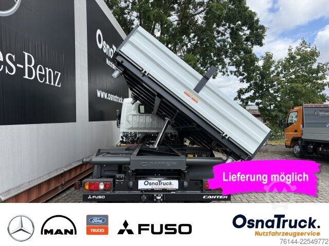 รถตู้ดัมพ์สามทาง FUSO Canter 7C15AMT 3-Seitenkipper Autom,Nutzl.3785KG