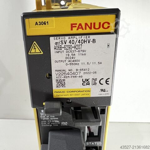 Elektronika / PLC valdymas FANUC A06B-6290-H207