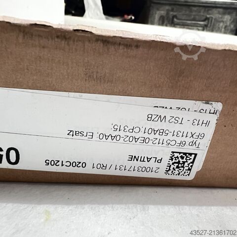 Elektronika / PLC kontrole SIEMENS 6FC5112-0EA02-0AA0