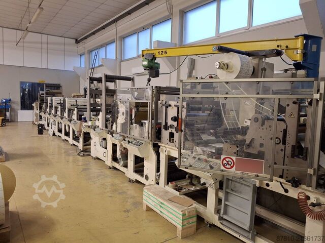 Flexographic printing press Omet Variflex/ 8 Colors