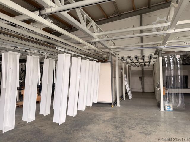 Kompletna linia do malowania proszkowego 6,5 m ROMER 