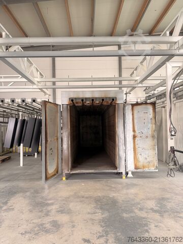 Kompletna linia do malowania proszkowego 6,5 m ROMER 