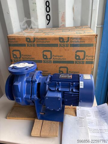 Water pump KSB ETABLOC-G 50-125/302 G4 pompa odśrod KSB ETABLOC-G 50-125/302 G4 pompa odśrod