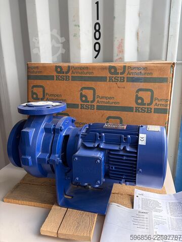 Water pump KSB ETABLOC-G 50-125/302 G4 pompa odśrod KSB ETABLOC-G 50-125/302 G4 pompa odśrod