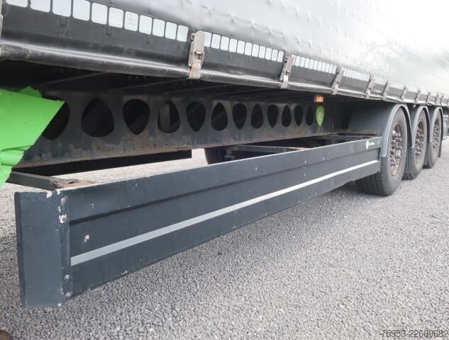 खुला सेमी-ट्रेलर तिरपाल के साथ Berger SAPL 24 Coil 2x Liftachse ultra light 5.560 kg