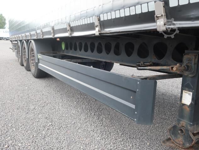 खुला सेमी-ट्रेलर तिरपाल के साथ Berger SAPL 24 Coil 2x Liftachse ultra light 5.560 kg