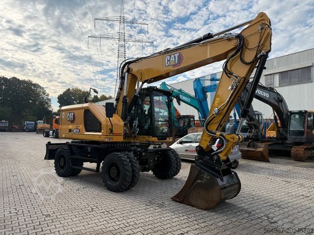 Excavadora móvil CATERPILLAR M318 NEW GEN OQ65 ZS Klima 180° TOP
