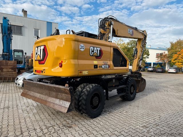 Excavadora móvil CATERPILLAR M318 NEW GEN OQ65 ZS Klima 180° TOP