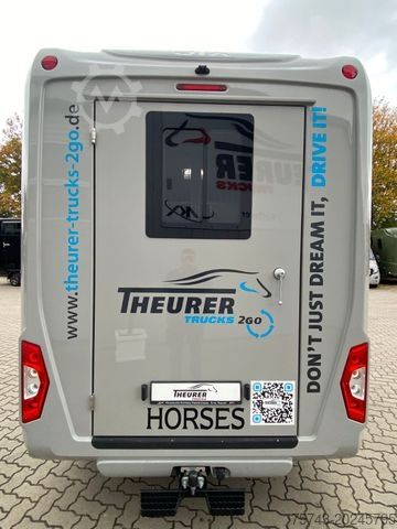 Camión de ganado RENAULT Master STX Haras 3 sitzer