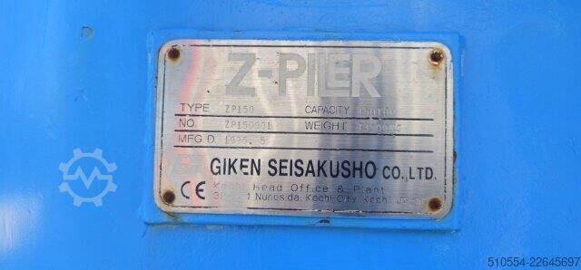 Giken Silent Piler ZP150 * Bộ nguồn EU200 Giken Silent Piler ZP150 * Powerpack EU200
