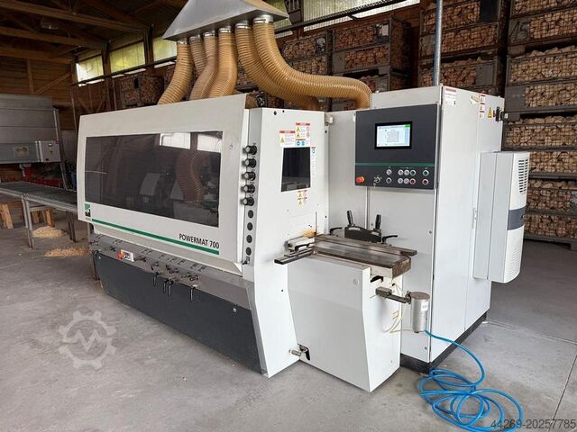 Taller de cepillado completo con Weinig Powermat 700 Weinig Powermat 700