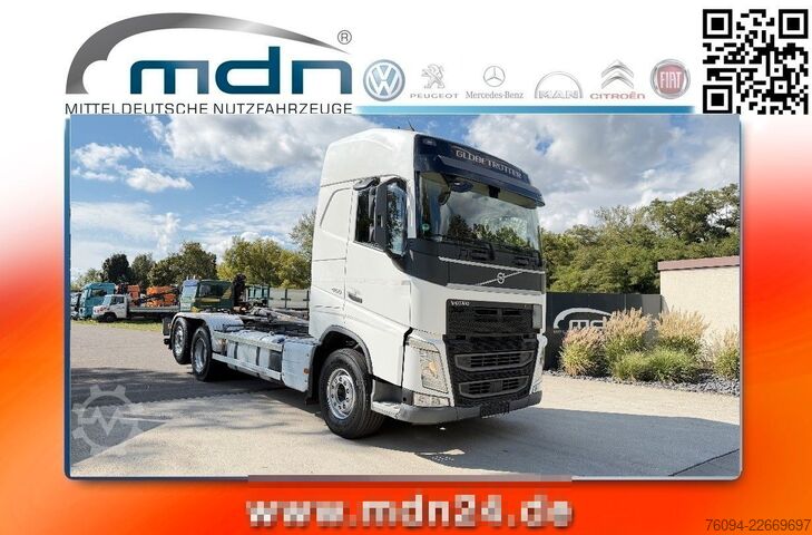 Kanca kasalı yük kamyonu (roll-off) VOLVO FH 460 6x2 Abrollkipper AHK