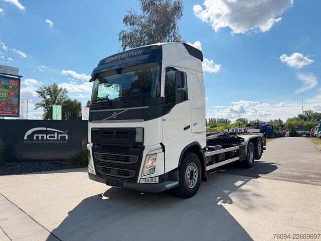 Kanca kasalı yük kamyonu (roll-off) VOLVO FH 460 6x2 Abrollkipper AHK