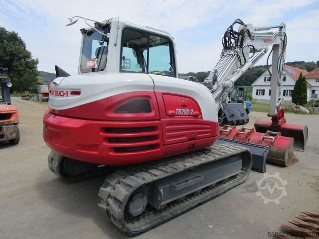 мини-экскаватор Takeuchi TB 290-2 - Powertilt + Schnellwechsler-Klima-4 Löf