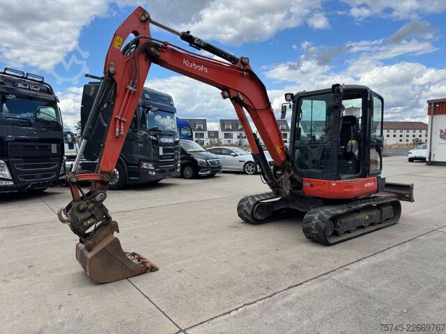 Mini bager KUBOTA KX057-4 * SCHWENKBARE SCHNELLWECHSLER *