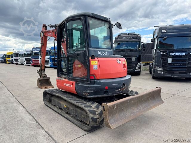 Mini bager KUBOTA KX057-4 * SCHWENKBARE SCHNELLWECHSLER *