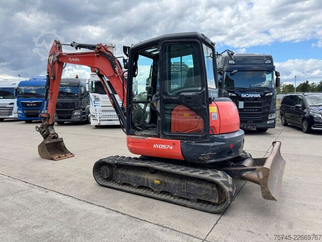 Mini bager KUBOTA KX057-4 * SCHWENKBARE SCHNELLWECHSLER *