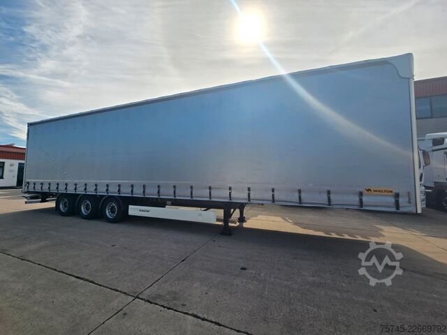 Otvorena poluprikolica sa ceradom WIELTON NS-3 * PR. + PL. MEGA * SAF *PLANE UNBESCHRIFTET