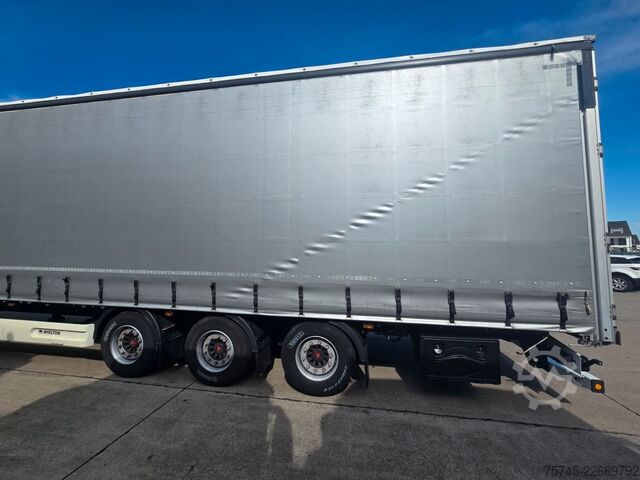 Otvorena poluprikolica sa ceradom WIELTON NS-3 * PR. + PL. MEGA * SAF *PLANE UNBESCHRIFTET