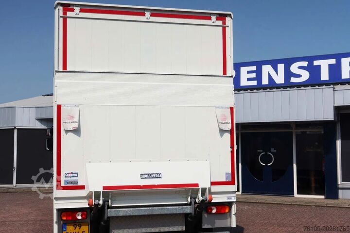 βαλίτσα DAF LF 210 Bakwagen + Dhollandia klep 1500 kg