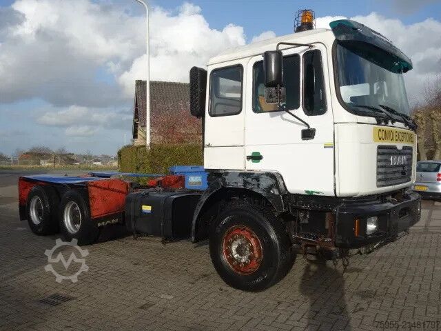 Nhiệm vụ nặng nề MAN 33 F2000 33-364 TREKKER CHASSIS,STEELSPRINGS