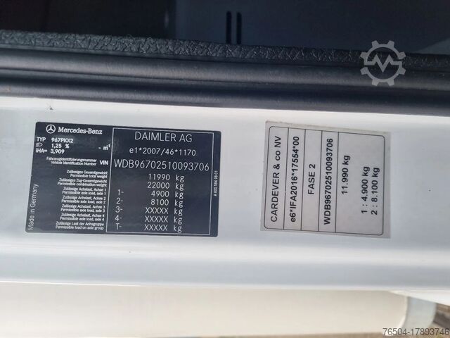 Рефрижераторная/морозильная транспортировка Mercedes-Benz Atego 1221 Kuhlkoffer/ Carrier 850/ Chereau/ AT...