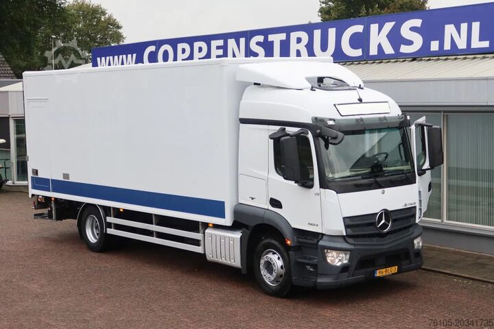 Koffer Mercedes-Benz Actros 1924 L Bak + Dhollandia klep 2000 KG + e...