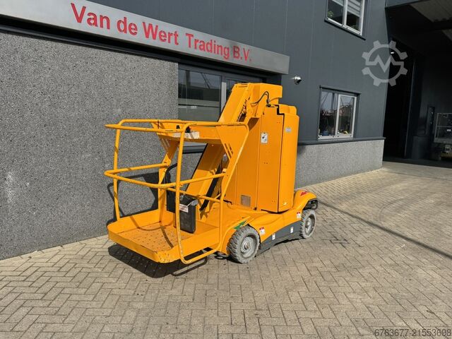  HAULOTTE Star 10 Electric Masthoogwerker / Vertical Boom lift 10M werkhoogte 2014  TUV 7-2026