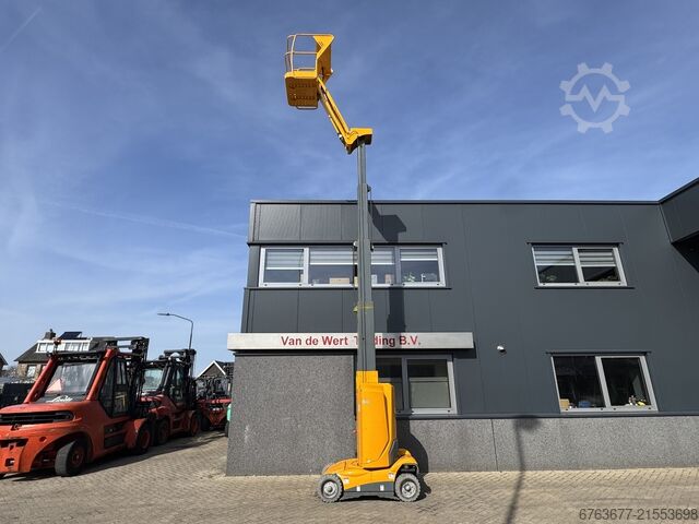  HAULOTTE Star 10 Electric Masthoogwerker / Vertical Boom lift 10M werkhoogte 2014  TUV 7-2026