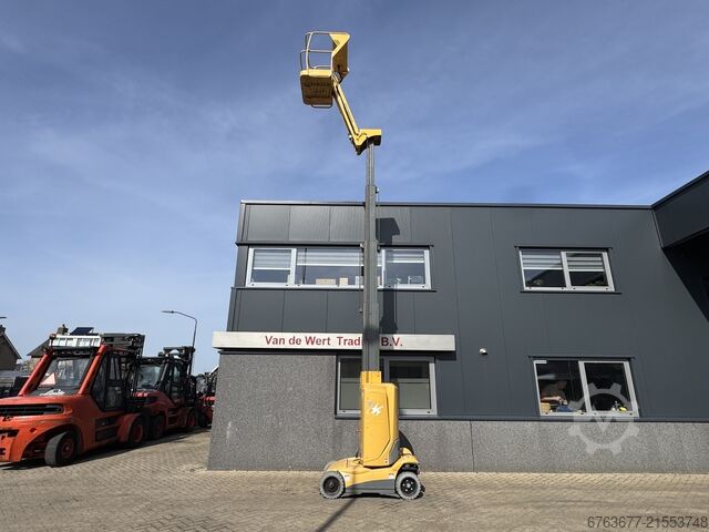 Haulotte Star 10 elektrisk mastelift / vertikal bomlift, 10 m arbejdshøjde, årgang 2014, TÜV til 7-2 HAULOTTE Star 10 Electric Masthoogwerker / Vertical Boom lift 10M werkhoogte 2014  TUV 7-2026