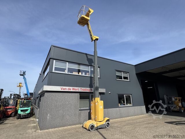 Haulotte Star 10 elektrisk mastelift / vertikal bomlift, 10 m arbejdshøjde, årgang 2014, TÜV til 7-2 HAULOTTE Star 10 Electric Masthoogwerker / Vertical Boom lift 10M werkhoogte 2014  TUV 7-2026
