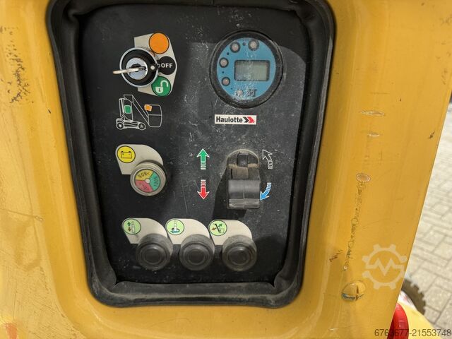 Haulotte Star 10 elektrisk mastelift / vertikal bomlift, 10 m arbejdshøjde, årgang 2014, TÜV til 7-2 HAULOTTE Star 10 Electric Masthoogwerker / Vertical Boom lift 10M werkhoogte 2014  TUV 7-2026