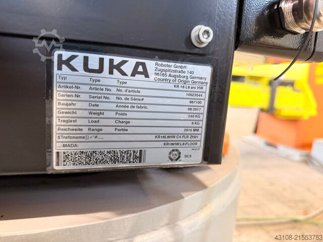 Endüstriyel robot KUKA KR 16 L8