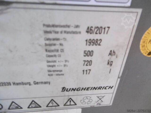 Frontstapler JUNGHEINRICH EFG 215 GE115-310 ZZ
