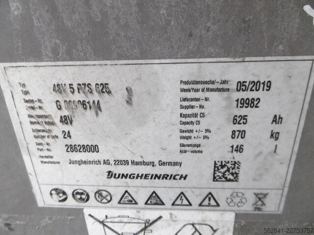 Forklift pemuat hadapan JUNGHEINRICH EFG 216K GE115-310ZZ