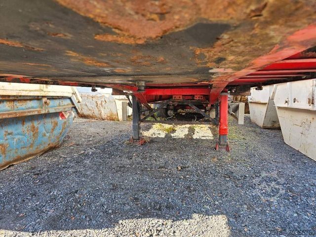 Åpen semitrailer RENDERS Bordwandsattel, Lift, 4 x Steckdose für Verbreit