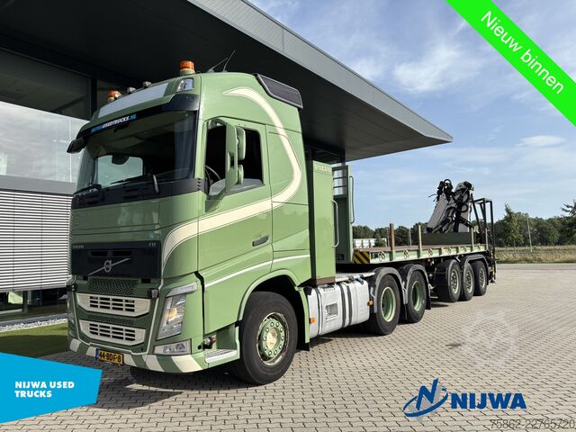 Estándar-SZM Volvo FH 460 6x4 i.c.m. ESVE oplegger met Palfinger E...