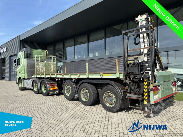 Estándar-SZM Volvo FH 460 6x4 i.c.m. ESVE oplegger met Palfinger E...