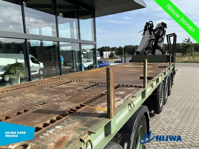 معيار SZM Volvo FH 460 6x4 i.c.m. ESVE oplegger met Palfinger E...