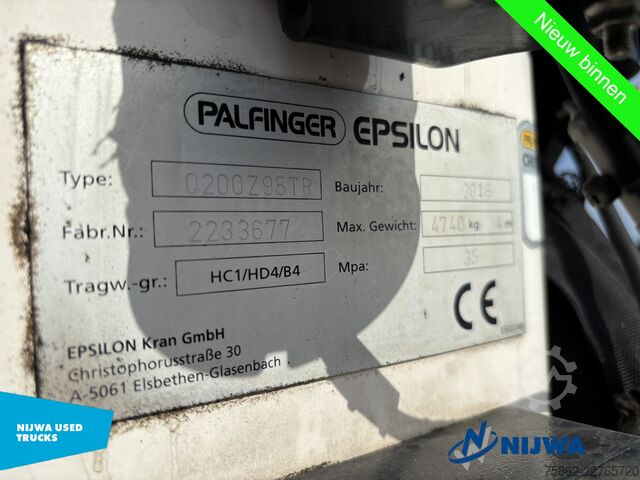معيار SZM Volvo FH 460 6x4 i.c.m. ESVE oplegger met Palfinger E...