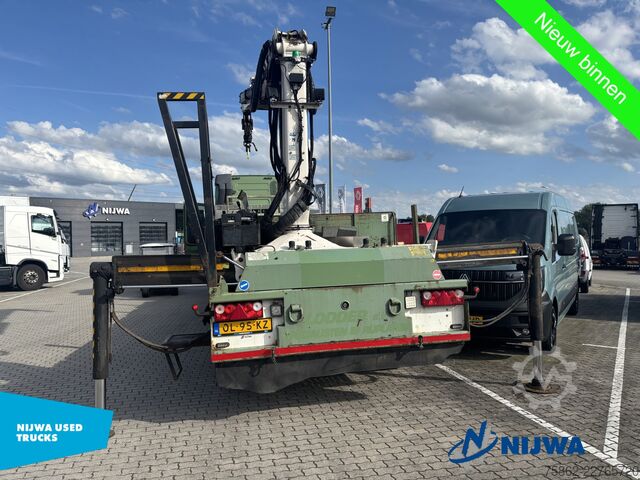 معيار SZM Volvo FH 460 6x4 i.c.m. ESVE oplegger met Palfinger E...