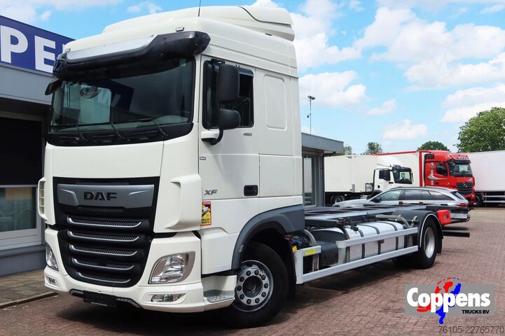 Shasi me kabinën e shoferit DAF XF 480 4x2 Chassis cabine, BDF, Twistlock