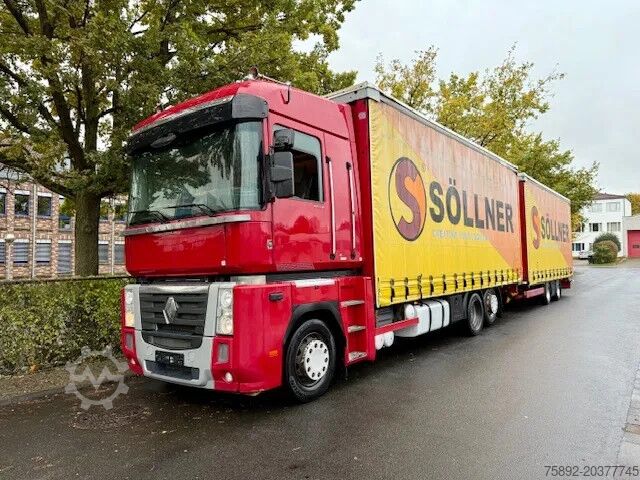 Tarpaulin Renault Magnum 480 6x2/Standklima/Eu5 EEV/Komplettzug