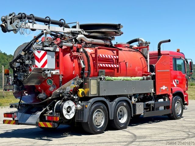 Saugwagen MAN TGA 26.360 * Saug und Spülwagen/CAPPELLOTTO+FUNK
