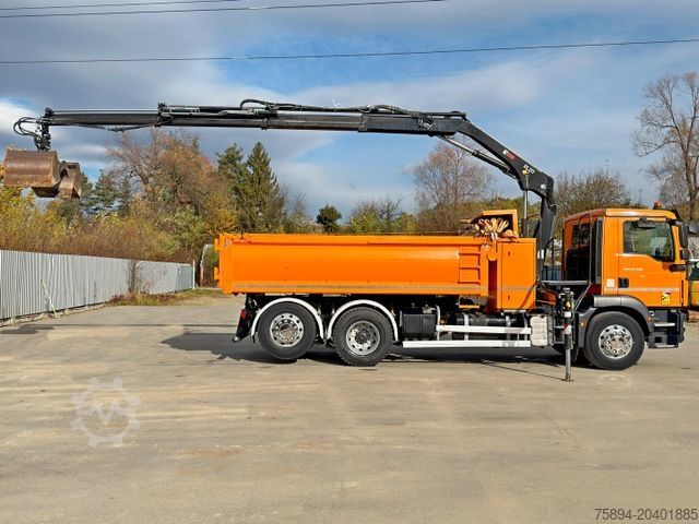 Kipper LKW MAN TGM 26.290* KIPPER 4,60m*HIAB 111 B-3 HIDUO/FUNK