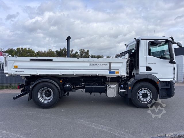 Camión volquete trilateral MAN TGM 18.320 4X2 Meiller Dreiseitenkipper