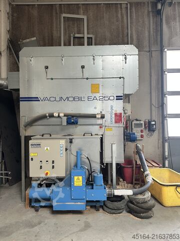 Odsávací zařízení včetně briketovacího lisu. Höcker Polytechnik Vacumobil EA 250-5A-L/C 3