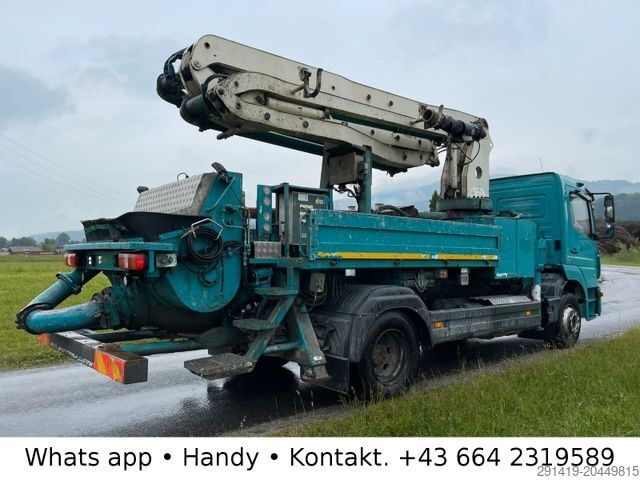 Concrete pump truck MERCEDES-BENZ Atego 1527 4x2 Betonpumpe Bj 2017