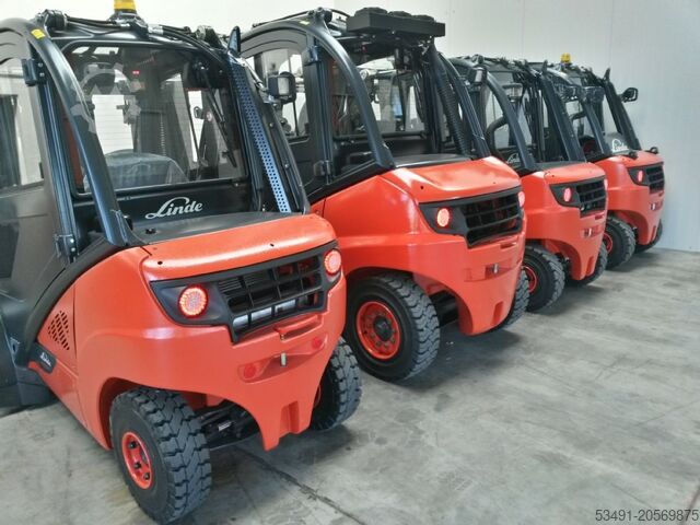 Chariot élévateur à fourche diesel Linde H30D-02