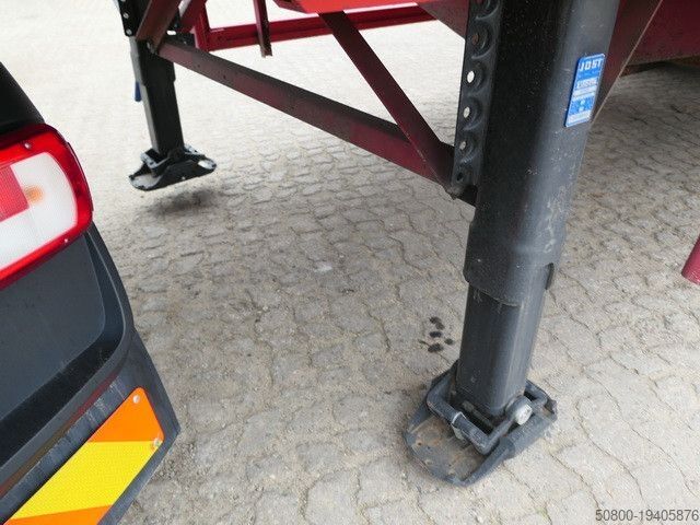 Semirremolque con piso móvil STAS SZ339V, 90m³, Elektrisches Powerpack, SAF, Funk,